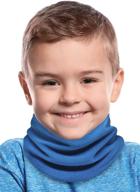 🧣 ultimate cold weather gear for boys: tough headwear kids neck warmer accessories logo