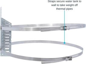 img 2 attached to 🔩 Holdrite QS-U Stainless Steel Expansion Bracket