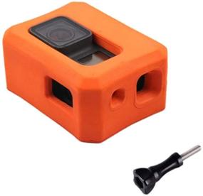 img 2 attached to 🏊 Water Sports Floaty Case with Screw for GoPro Hero 7, Hero 6, Hero 5, and Hero 2018 - FunMax Makit Orange Floating Accessories