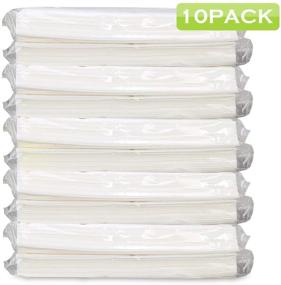 img 4 attached to 🧻 Facial Tissue Refills for Car Sun Visor, Paper Napkin Holder, Visor Tissue Box Holder - 10 Pack, 3-Ply, 24 Sheets Each