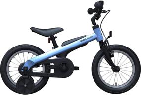 img 4 attached to 🚲 Segway Ninebot Kids Bike: Boys and Girls, 14 inch with Training Wheels, 14-18 inch with Kickstand - Pink, Blue, Red