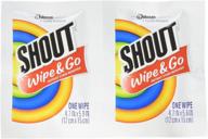 convenient cleaning with shout wipes - get 80 wipes in a case! logo