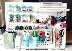 img 3 attached to Hassle-Free Organization: Robust Heavy-Duty Organizer for Accessories, Attachments, and Jars