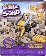 kinetic sand demolish truck playset logo