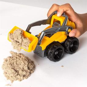 img 1 attached to Kinetic Sand Demolish Truck Playset