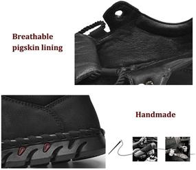 img 1 attached to 👟 CEMao Lightweight Handmade Athletic Men's Shoes: Optimal Driving Performance