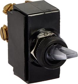 img 1 attached to 💯 Reliable and Durable Cole Hersee 54109-BP SPST Toggle Switch for Optimal Performance.