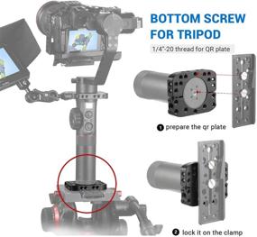 img 1 attached to 🔧 SMALLRIG Mounting Rod Clamp Ring for Zhiyun Crane2 Crane v2 Crane Plus Gimbal Stabilizer - 2119