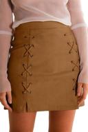 👗 meyeeka womens bodycon pencil skirt - stylish and flattering women's clothing logo