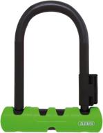 abus mini ultra 410 bike u-lock: optimal security for your cycling adventures logo