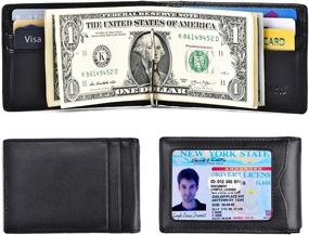 img 3 attached to Ultimate Protection: Genuine Leather Men's Wallet with Advanced Blocking Technology