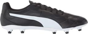 img 3 attached to PUMA Monarch FG White Black Men's Shoes