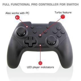 img 2 attached to Nyko Mini Wireless Core Controller - Enhanced Compatibility with Switch, Lite, Android, PC - Ergonomic Design - Turbo Functionality - Ideal for All Gaming Enthusiasts - Nintendo Switch