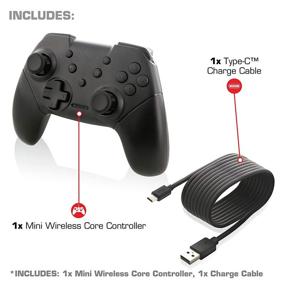 img 3 attached to Nyko Mini Wireless Core Controller - Enhanced Compatibility with Switch, Lite, Android, PC - Ergonomic Design - Turbo Functionality - Ideal for All Gaming Enthusiasts - Nintendo Switch