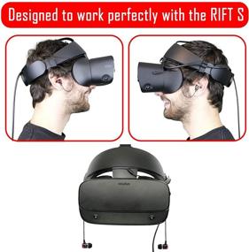 img 3 attached to 🎧 Rift S Specific DeadEyeVR Advanced Headphones - Conveniently Attachable to Oculus Rift S Headset for Enhanced VR Experience