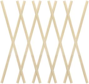 img 1 attached to 🎋 Favordrory 11.8 Inch Natural Bamboo Craft Sticks – Strong Bamboo Strips, Ideal for Wood Crafts, 50 Pieces