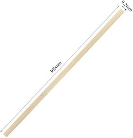 img 3 attached to 🎋 Favordrory 11.8 Inch Natural Bamboo Craft Sticks – Strong Bamboo Strips, Ideal for Wood Crafts, 50 Pieces