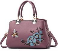 elda crossbody embroidery handbags shoulder women's handbags & wallets logo