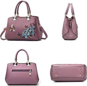 img 3 attached to ELDA Crossbody Embroidery Handbags Shoulder Women's Handbags & Wallets