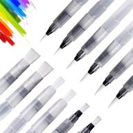 🎨 upins 12-piece set: watercolor painting markers for vibrant artwork logo