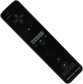 img 2 attached to SREEGA Built in Motion Plus Remote Controller and Nunchuck for Wii/Wii U - Black Silicone Case Included