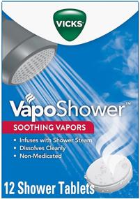 img 2 attached to 🚿 Pack of 4 Vicks VapoShower with 3 Tablets per Pack