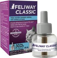 🐱 feliway classic calming diffuser refill: a stress-free solution for anxious cats logo