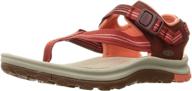 discover the comfort of keen women's terradora ii toe post sandal logo