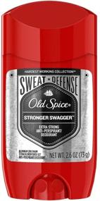 img 2 attached to 💪 Advanced Formula Old Spice Sweat Defense Anti-Perspirant & Deodorant - Stronger Swagger - 2.6 oz