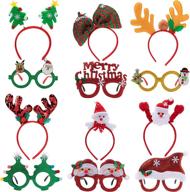 christmas headbands glasses assorted supplies logo