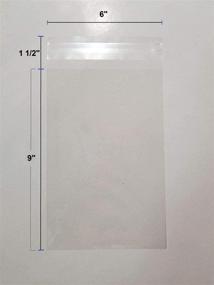 img 1 attached to UNIQUEPACKING Clear Resealable Polypropylene Cellophane
