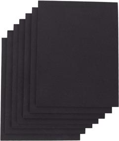 img 2 attached to 🌑 Black EVA Cosplay Foam Sheets: 24 Ct Pack of 9”x12” High-Density Thick Foam for Costumes, Props, Armor, Masks, Crafts Projects & More