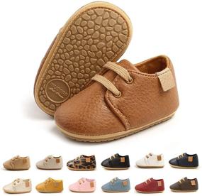 img 4 attached to BEBARFER Toddler Moccasins Anti Slip Sneakers Apparel & Accessories Baby Boys