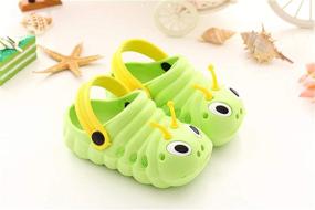 img 1 attached to 👞 TMEOG Sandals Caterpillar: Lightweight Slipper Boys' Shoes, Clogs & Mules