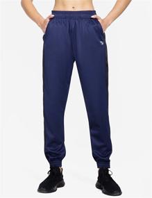 img 2 attached to 💃 BALEAF Women's Tear-Away Warm-Up Pants: Active Workout Sweatpants with Pockets - Tapered Design