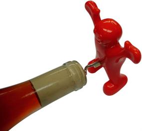 img 1 attached to 🍷 Spice up Your Wine Experience with Fairly Odd Novelties Sir Perky Corkscrew!