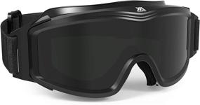 img 4 attached to 🔥 XaegisTac XTG07 Tactical Airsoft Goggles - Anti Fog Military Glasses with Interchangeable Lenses (Ballistic Safety) for Shooting, Hunting, Paintball