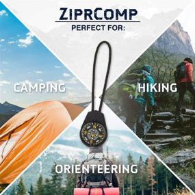 img 2 attached to 🧭 Explore with Ease: Sun Company ZiprComp - Compact Ball Compass with Lanyard and Zipper Pull for Outdoor Gear