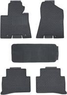 top-rated tmb all weather floor mats for kia sportage 2016-2021 logo