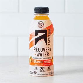 img 2 attached to 🍊 Белок для восстановления Ascent Recovery Water апельсин-манго - упаковка из 12 штук: улучшение производительности и восстановление