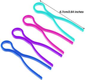 img 3 attached to 🧵 BBTO 80 Pieces Bobbin Thread Holders for Sewing Machine - Thread Buddies, Clips, and Organizers in 4 Colors