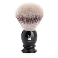 mühle classic silvertip fiber shaving brush: high-grade black resin handle for a luxurious shave experience logo