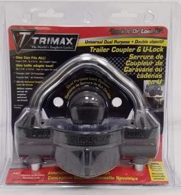 img 3 attached to Улучшенный зацеп прицепа и U-замок: Trimax UMAX50D Универсальный двойной целью