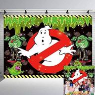 seo-optimized: ghostbusters party supplies photography backdrop | birthday banner background | photo booth props | party decor 7x5ft logo