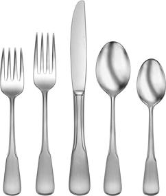 img 4 attached to Oneida 2750045H Colonial 45 Piece Flatware