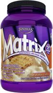 🥜 32 oz syntrax matrix 2.0 sustained-release protein blend - peanut butter cookie flavored logo