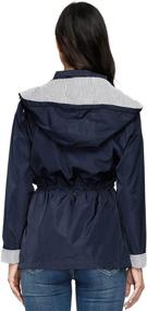 img 1 attached to Raincoat Waterproof Outwear Winbreaker Lightweight Women's Clothing for Coats, Jackets & Vests