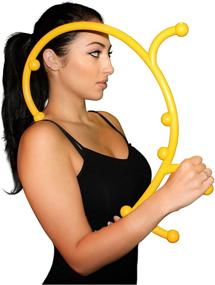 img 4 attached to 💆 NAYOYA Back Hook Massager: Revolutionary Full Body Self Massage Tool for Myofascial Release, Knot Relief, and Deep Tissue Therapy