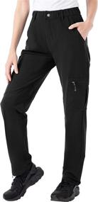 img 4 attached to 👖 Versatile TBMPOY Women's Hiking Cargo Pants: Lightweight, Breathable, Water-Resistant with Secure Zipper Pockets for Fishing, Camping