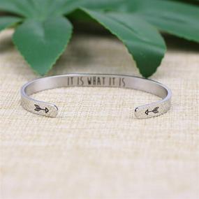 img 2 attached to 👭 Joycuff Friendship Bracelet: Inspiring Best Friend Jewelry Gift for Birthdays and Bonding